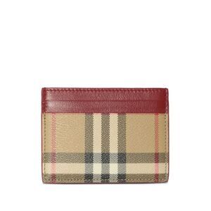 Burberry Women Contrast Check Card Case